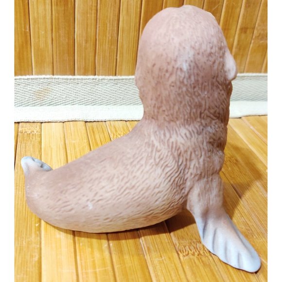 Vintage 1978 R.S.L. Baby Seal Ceramic Art Figurine Signed R.J. Brown Mexico - Picture 6 of 9
